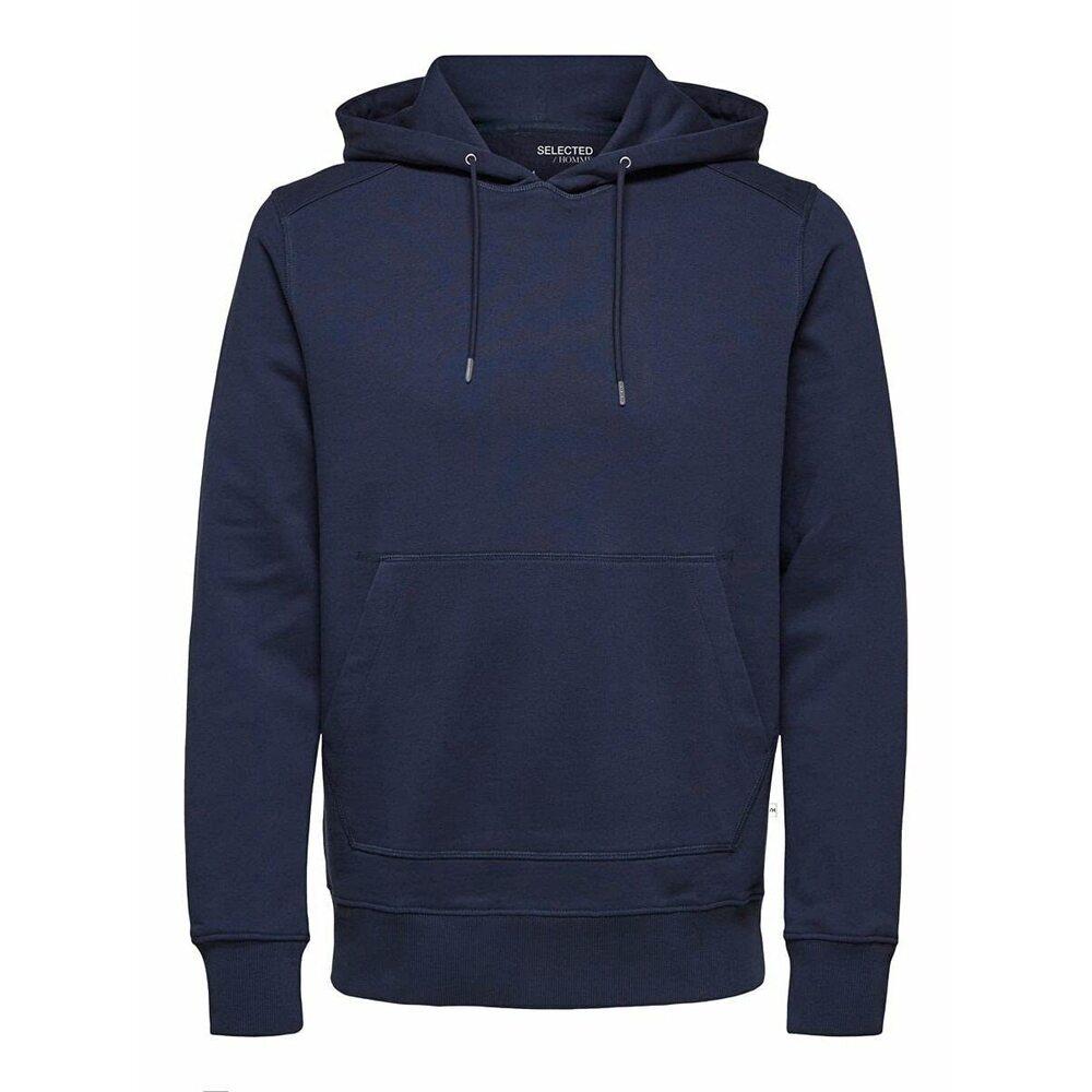Selected Homme Jackson Hood Sweatshirt Navy Blazer LG